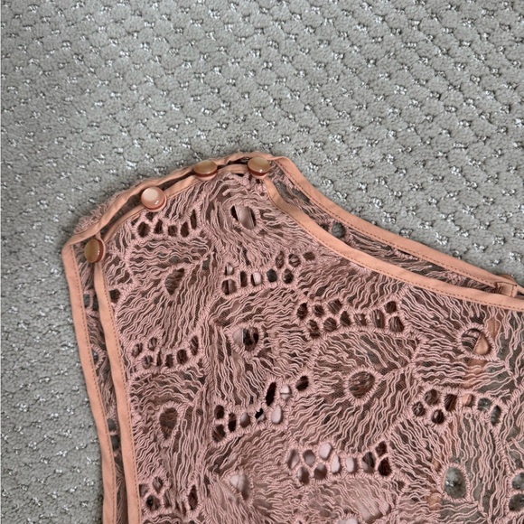 Tracey Reese Elegant Nude Lace Dress - Picture 6 of 11